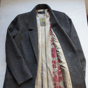 Peruvian Connection NWT Baby Alpaca Wool Coat Sz 8